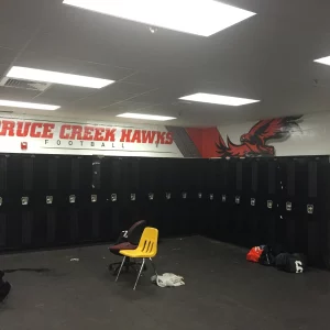 locker room wall wrap