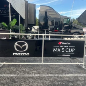 Mazda banners and signs