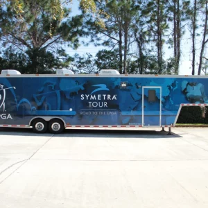 Symetra tour trailer wrap